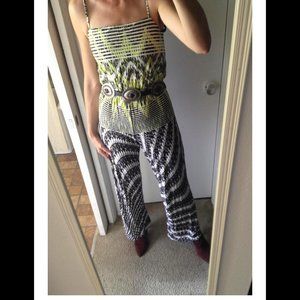 Jumpsuit - playsuit zebra stripes   XS